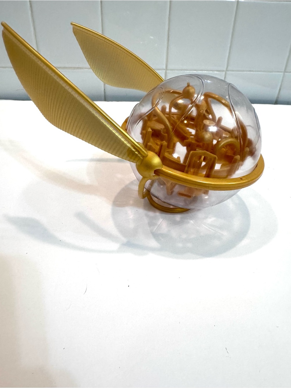 Harry Potter Golden Snitch Puzzle Ball Plastic Game